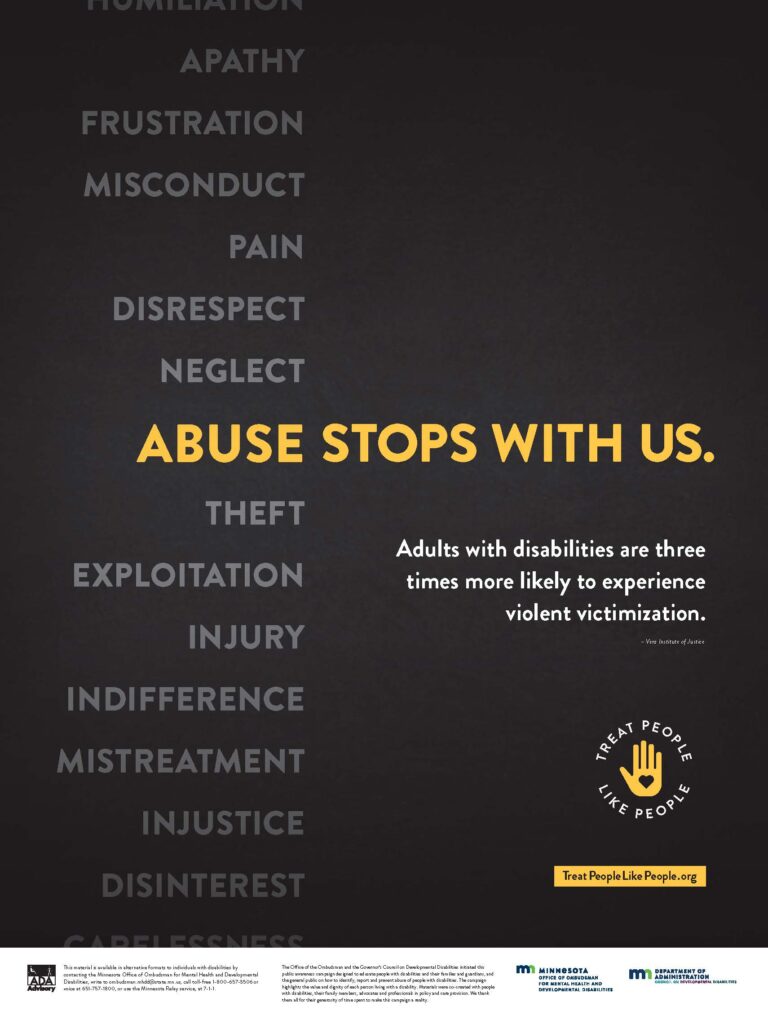 OMB Stop Abuse Poster
